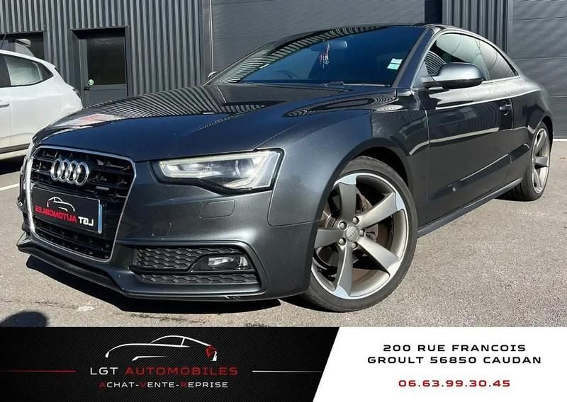 Gris Utilisé 2016 Audi A5 S-Line Coupé | 17 990 € - Image 1/4