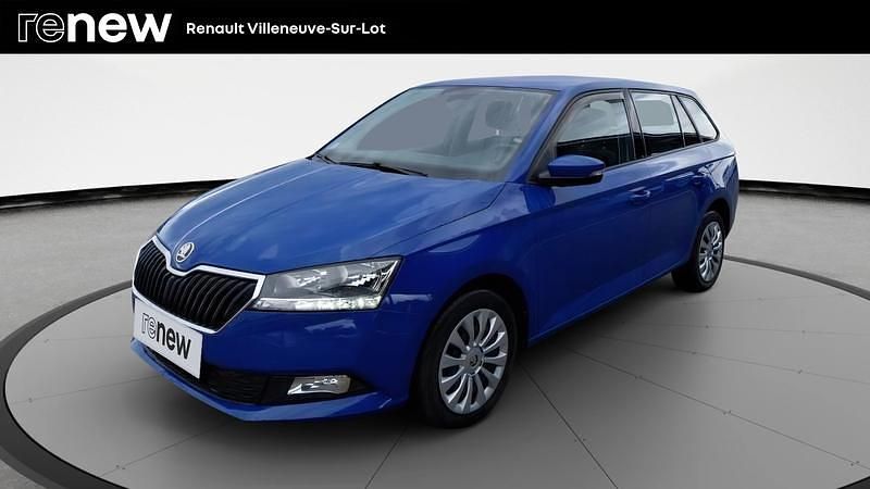 Bleu Utilisé 2020 Skoda Fabia Business Line Citadine | 12 690 € (Prix juste) - Image 1/4