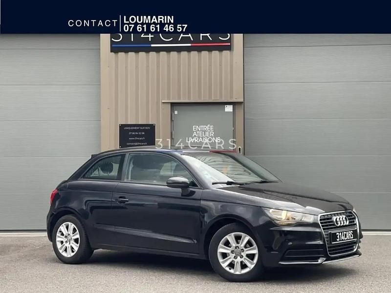 Noir Utilisé 2012 Audi A1 Ambiente Citadine | 7 490 € (Prix juste) - Image 1/4