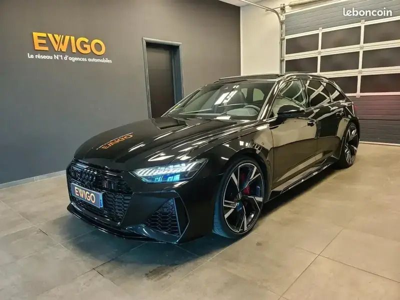 Noir Utilisé 2019 Audi RS6 Sport Break | 104 990 € (Prix cher) - Image 1/4
