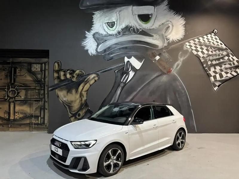 Blanc Utilisé 2020 Audi A1 S-Line Citadine | 18 990 € (Prix juste) - Image 1/4