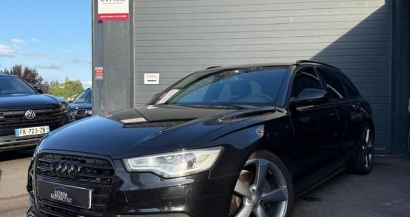 Noir Occasion 2012 Audi A6 S-Line Break | 18 000 € (Prix assez cher) - Image 1/4