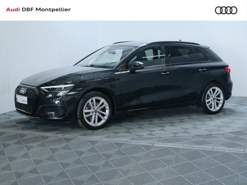 Noir Utilisé 2020 Audi A3 Sportback S-Line Berline | 25 490 € - Image 1/4