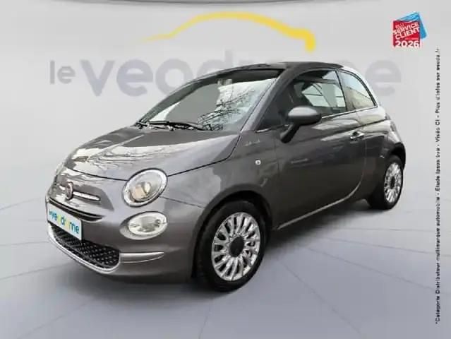 Electroclash grey métal Occasion 2022 Fiat 500 Dolcevita Berline | 13 499 € (Prix juste) - Image 1/4