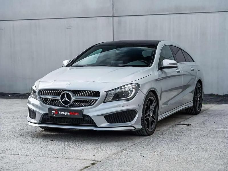 Argent Occasion 2015 Mercedes CLA220 AMG Berline | 17 900 € (Prix juste) - Image 1/4