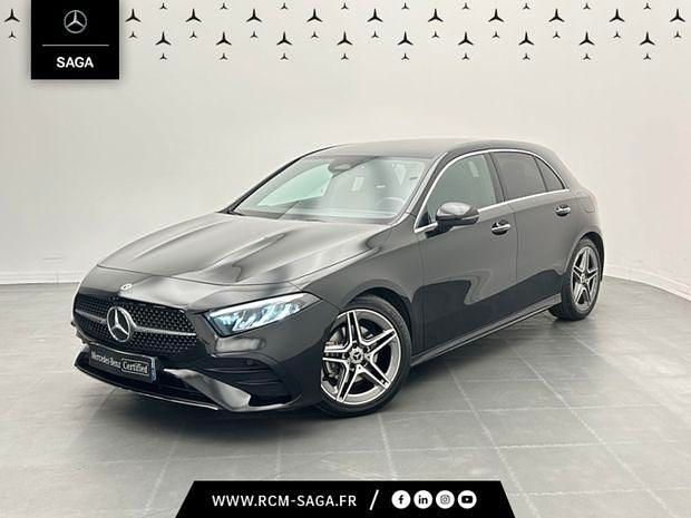 Noir Utilisé 2023 Mercedes A180 AMG line | 33 900 € (Prix cher) - Image 1/4