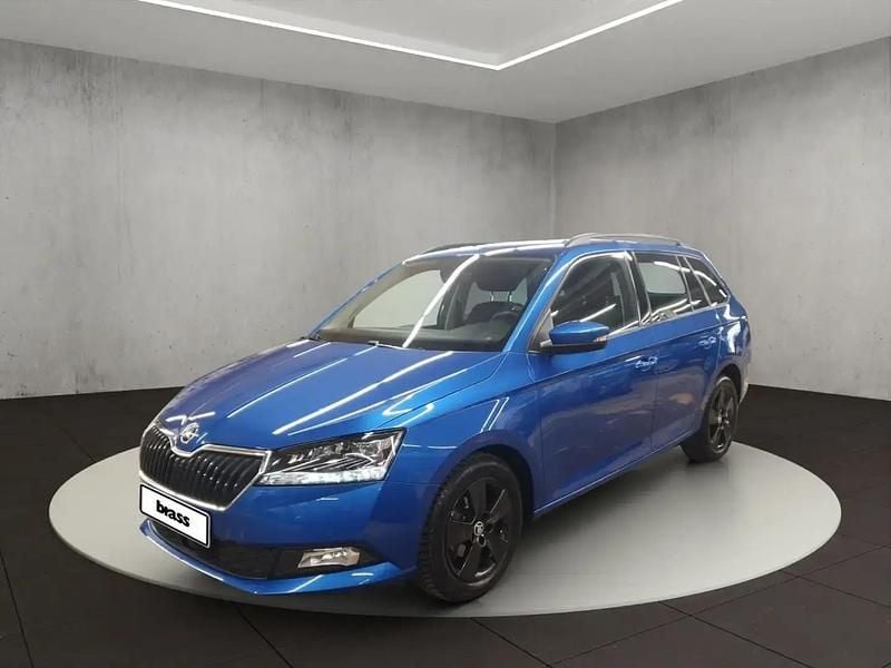 Bleu Occasion 2021 Skoda Fabia Ambition Break | 16 450 € (Prix juste) - Image 1/4