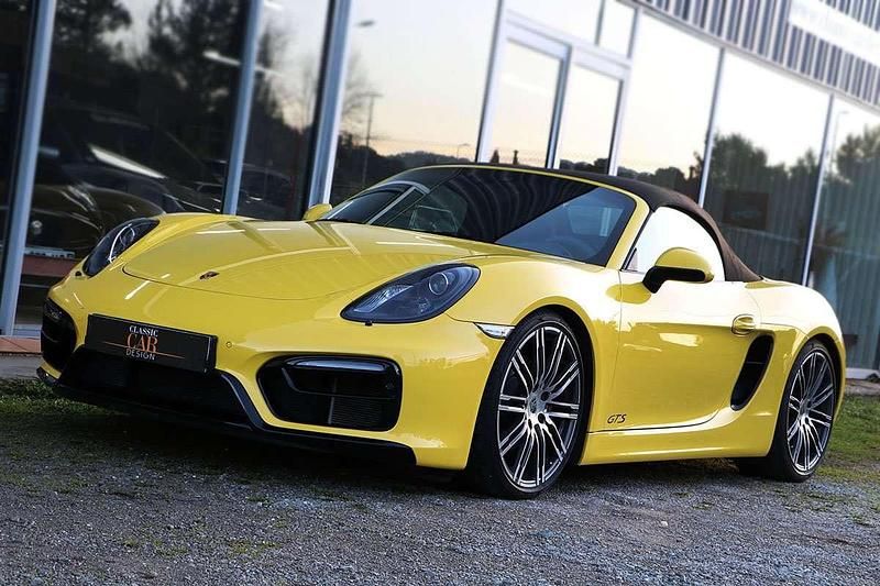 Occasion Porsche Boxster 330 ch (242 kW) 2014 Jaune Cabriolet