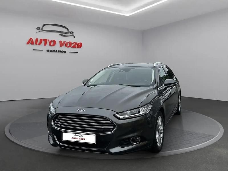 Gris Utilisé 2017 Ford Mondeo Titanium Break | 13 990 € (Prix juste) - Image 1/4