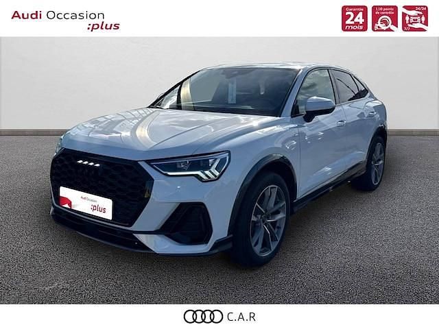 Blanc glacier métallisé Utilisé 2024 Audi Q3 Sportback S-Line SUV | 54 551 € - Image 1/4