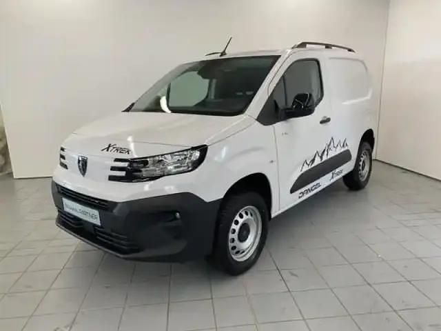 Blanc icy Nouvelle 2025 Peugeot Partner Premium Monospace | 28 590 € (Prix cher) - Image 1/4