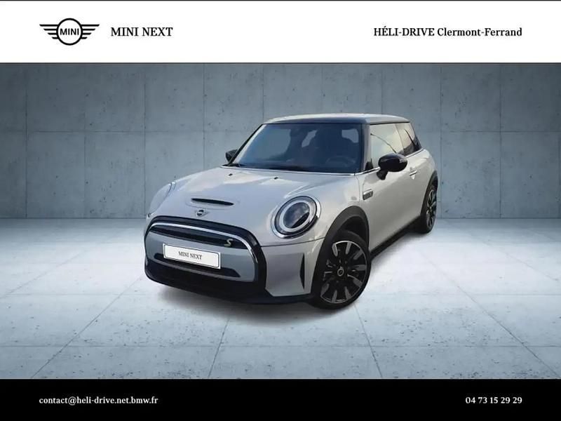 White silver metalisee Occasion 2022 Mini Cooper SE Essential Citadine | 18 990 € (Prix juste) - Image 1/4