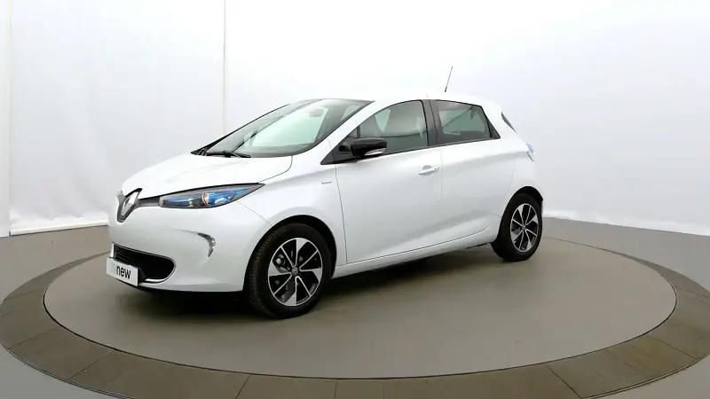 Blanc Utilisé 2017 Renault Zoe Edition One Citadine | 6 790 € (Prix juste) - Image 1/4