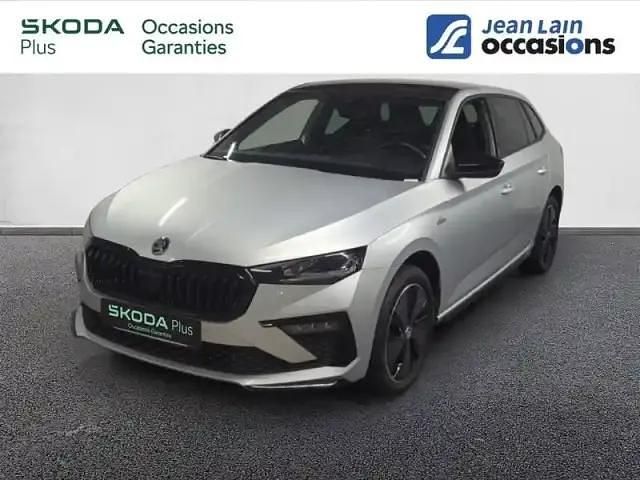 Gris Utilisé 2024 Skoda Scala Monte Carlo Citadine | 29 490 € (Prix cher) - Image 1/4