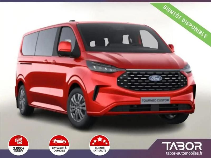 Rouge Nouvelle 2025 Ford Tourneo Custom Van | 49 400 € - Image 1/4