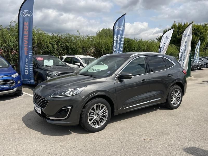 Gris magnetic mã©tallisã©e fashion Utilisé 2022 Ford Kuga Vignale SUV | 26 499 € (Prix juste) - Image 1/4