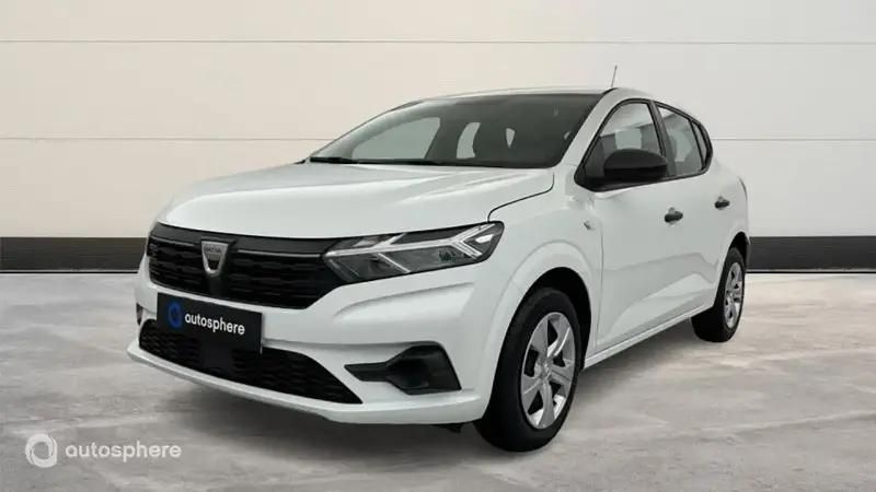 Blanc Utilisé 2022 Dacia Sandero Essentiel Citadine | 10 999 € (Prix juste) - Image 1/4