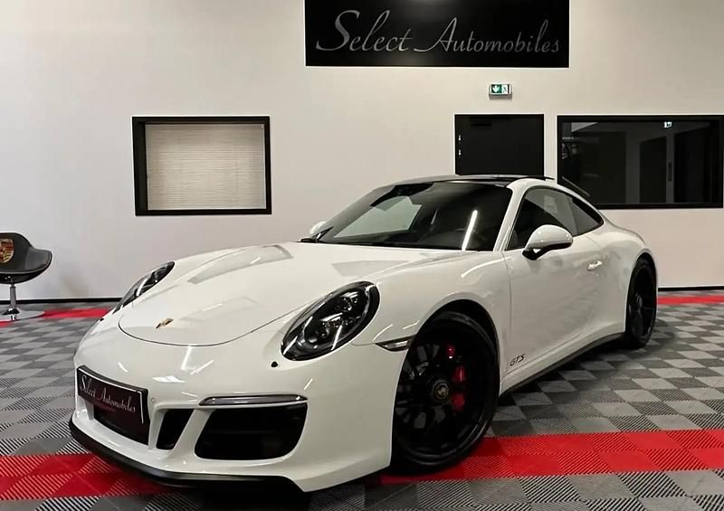 Blanc Utilisé 2018 Porsche 911 Carrera 4 GTS Coupé | 129 900 € (Super prix) - Image 1/4