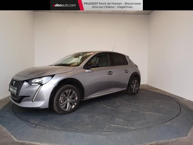 Gris Occasion 2023 Peugeot e-208 Allure Citadine | 19 499 € (Prix juste) - Image 1/4