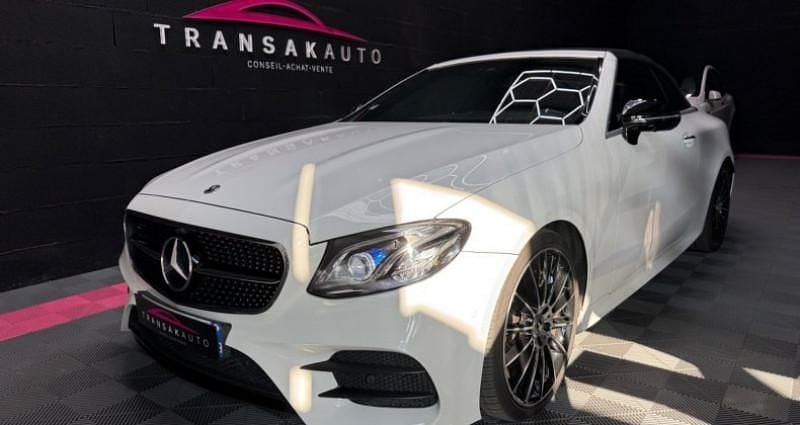 Occasion Mercedes E220 Sportline 194 ch (142 kW) 2018 Blanc Cabriolet