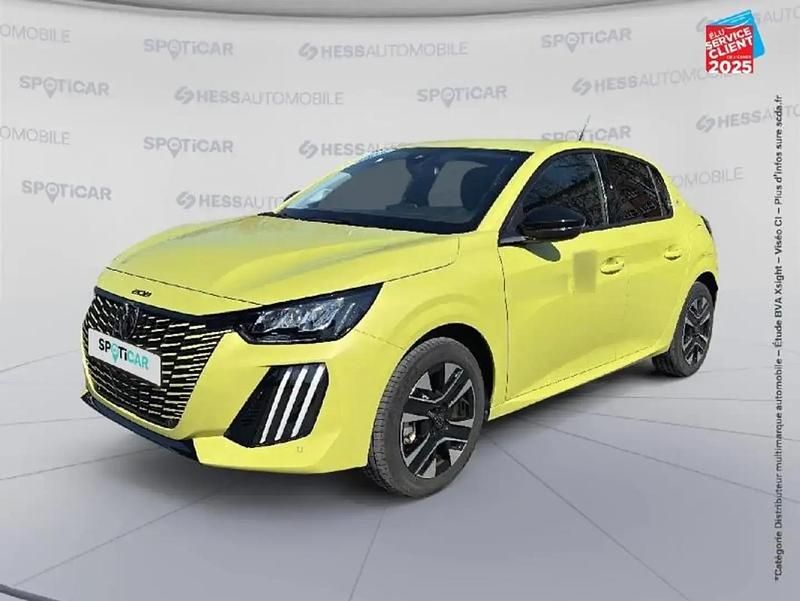 Jaune Utilisé 2024 Peugeot e-208 Style Citadine | 21 499 € (Prix assez cher) - Image 1/4