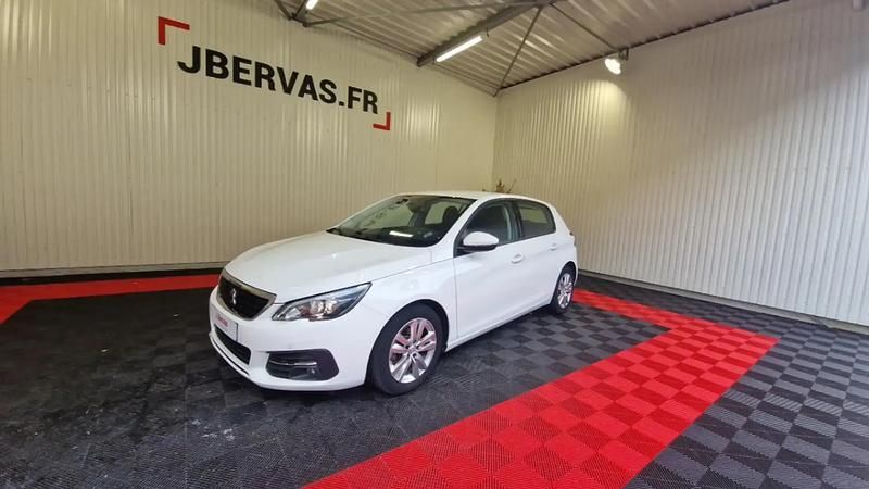 Blanc Utilisé 2020 Peugeot 308 Business-Line Berline | 10 990 € - Image 1/4
