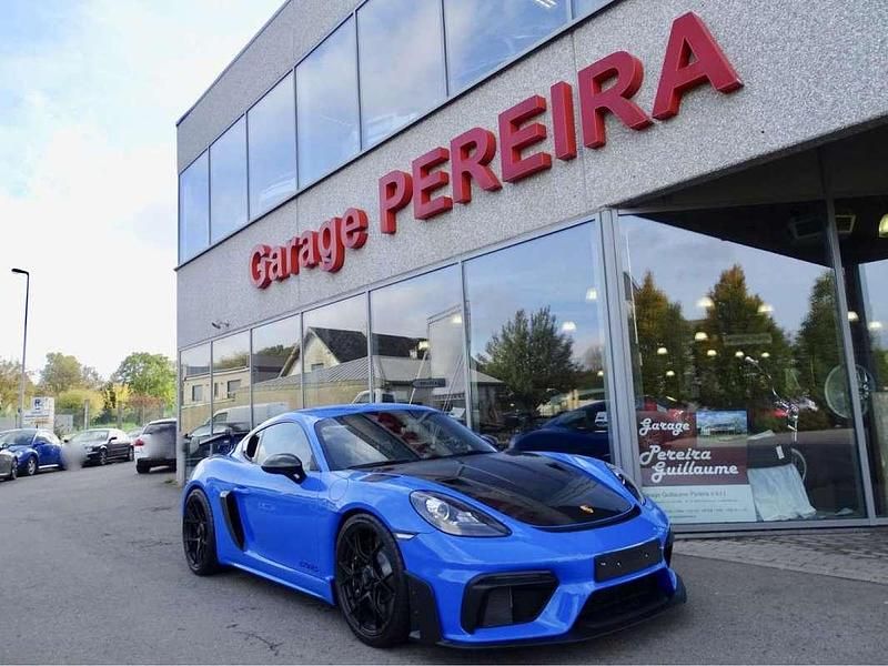 Occasion Porsche 718 Cayman GT4 500 ch (367 kW) 2022 Bleu Coupé