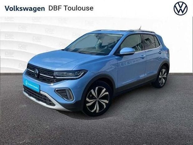 Bleu Utilisé 2024 VW T-Cross Style SUV | 25 990 € (Prix juste) - Image 1/4
