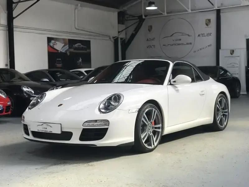 Blanc Utilisé 2008 Porsche 911 Carrera S Cabriolet Chrono Cabriolet | 62 990 € - Image 1/4