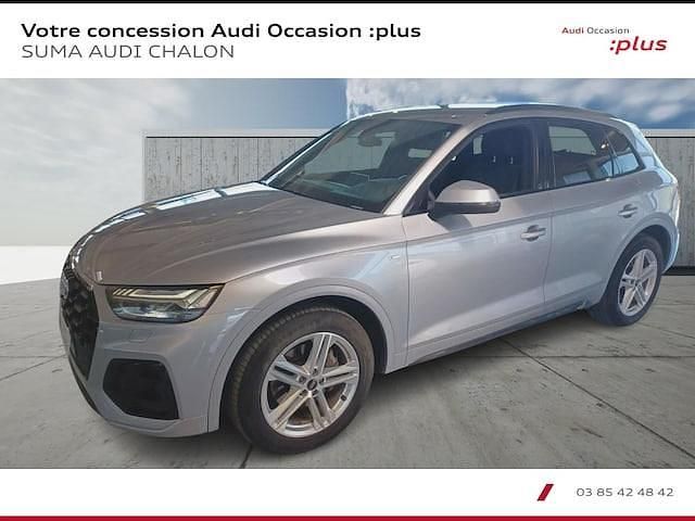 Argent fleuret métallisé Utilisé 2021 Audi Q5 S-Line SUV | 40 990 € (Prix juste) - Image 1/4