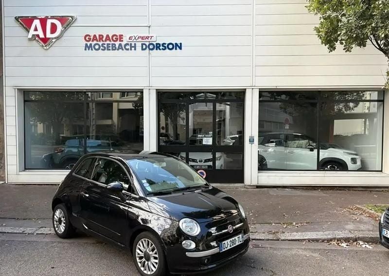 Noir Occasion 2014 Fiat 500 Lounge Citadine | 5 990 € (Bon prix) - Image 1/4