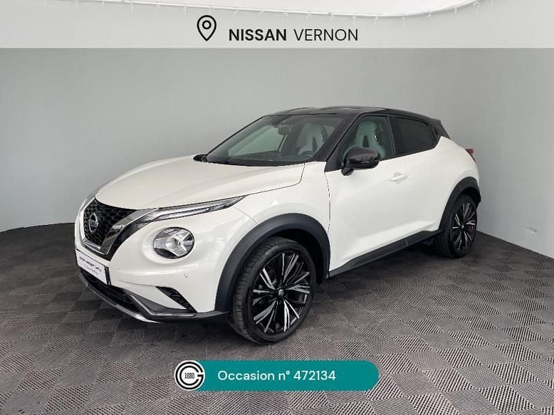Blanc Utilisé 2021 Nissan Juke Visia SUV | 16 990 € (Prix juste) - Image 1/4