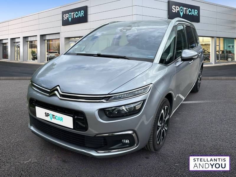 Gris Utilisé 2020 Citroën C4 SpaceTourer Shine Monospace | 20 990 € (Prix assez cher) - Image 1/3