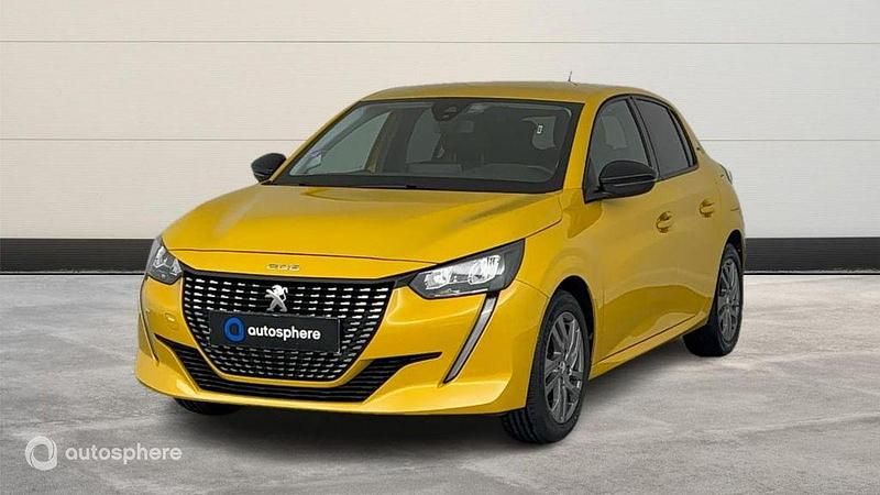 Jaune Utilisé 2022 Peugeot 208 Style Citadine | 11 799 € (Prix juste) - Image 1/4