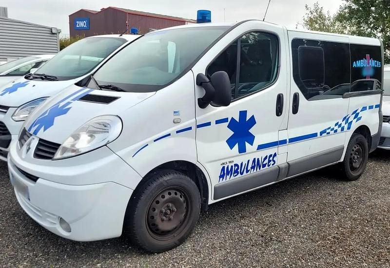 Blanc Occasion 2013 Renault Trafic Monospace | 6 200 € - Image 1/4
