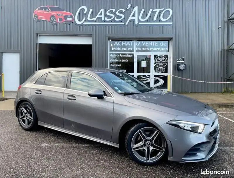 Gris Utilisé 2019 Mercedes A200 AMG line Break | 22 990 € - Image 1/4