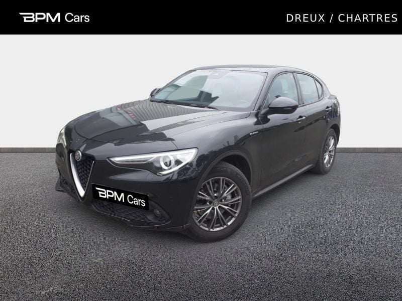Noir Utilisé 2021 Alfa Romeo Stelvio Super SUV | 27 490 € (Bon prix) - Image 1/3