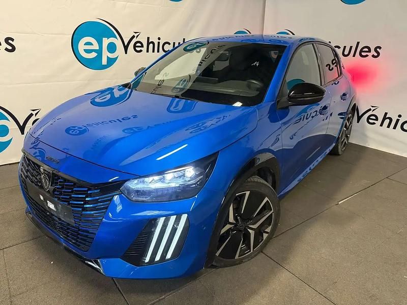 Bleu Occasion 2024 Peugeot 208 GT Citadine | 16 900 € (Prix juste) - Image 1/4