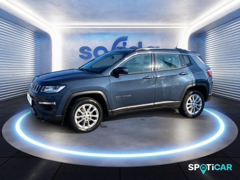 Bleu Utilisé 2021 Jeep Compass Longitude SUV | 18 490 € (Bon prix) - Image 1/3