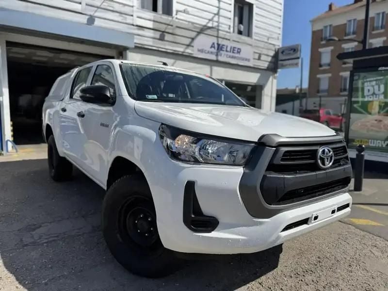 Blanc Utilisé 2022 Toyota HiLux Pick-up | 28 950 € (Prix juste) - Image 1/4