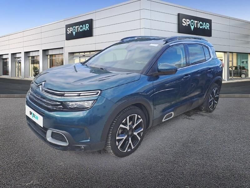 Bleu tijuca Utilisé 2019 Citroën C5 Aircross Shine SUV | 18 499 € (Bon prix) - Image 1/4