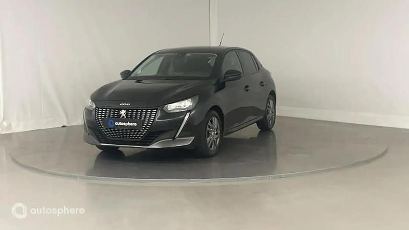 Noir Utilisé 2021 Peugeot 208 Style Citadine | 12 599 € (Prix juste) - Image 1/4