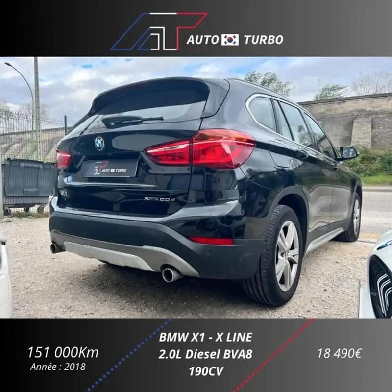 Occasion BMW X1 xLine 193 ch (141 kW) 2018 Noir SUV