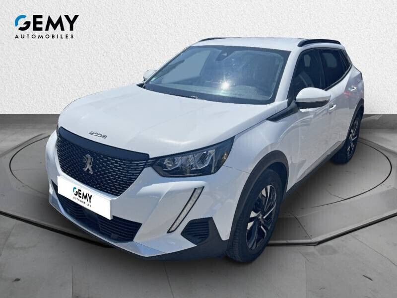 Blanc Utilisé 2021 Peugeot 2008 Allure SUV | 17 360 € (Prix juste) - Image 1/4