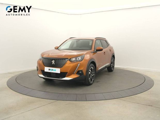 Orange Utilisé 2021 Peugeot 2008 Allure SUV | 16 390 € (Prix juste) - Image 1/4