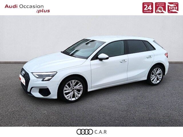 Blanc glacier métallisé Utilisé 2022 Audi A3 Design | 29 900 € (Prix juste) - Image 1/4