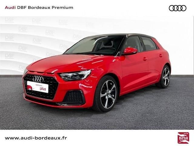 Rouge misano nacré Utilisé 2021 Audi A1 Sportback Advanced Plus Citadine | 19 990 € (Bon prix) - Image 1/4
