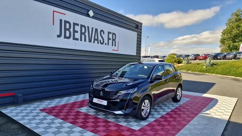 Noir Utilisé 2021 Peugeot 3008 Active SUV | 18 590 € (Prix juste) - Image 1/4