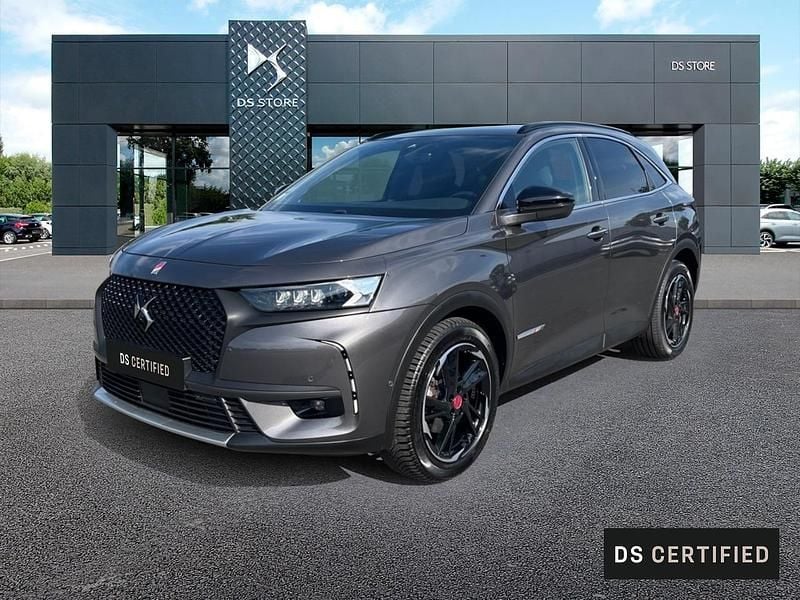 Gris Utilisé 2020 DS Automobiles DS7 Crossback Performance Line Plus SUV | 28 900 € (Prix juste) - Image 1/4