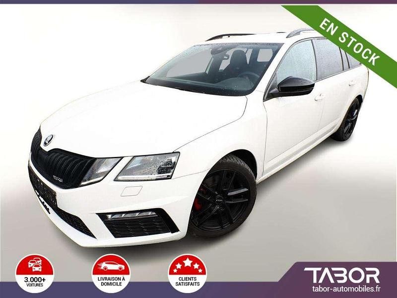 Occasion Skoda Octavia RS 184 ch (135 kW) 2019 Blanc Break